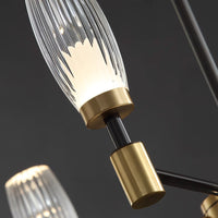 HELIUM A Chandelier by Lampadom - side view