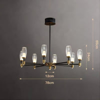 HELIUM A Chandelier by Lampadom - close-up