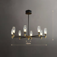 HELIUM A Chandelier by Lampadom - angle view