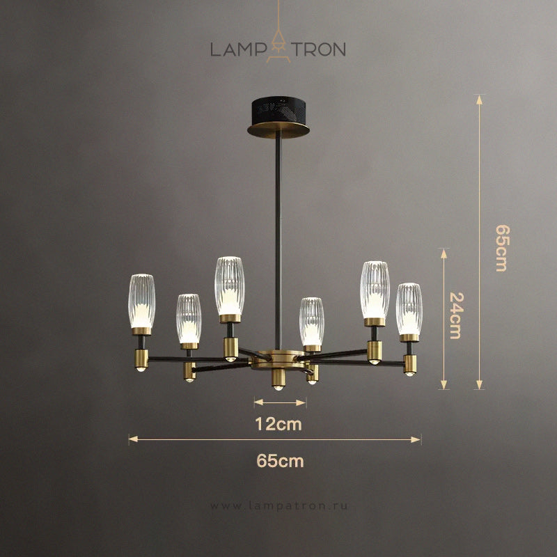 HELIUM A Chandelier by Lampadom - ambient shot