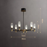 HELIUM A Chandelier by Lampadom - side view