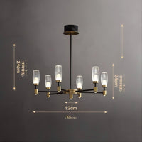 HELIUM A Chandelier by Lampadom - close-up
