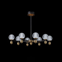 HELIUM B Chandelier by Lampadom - side view