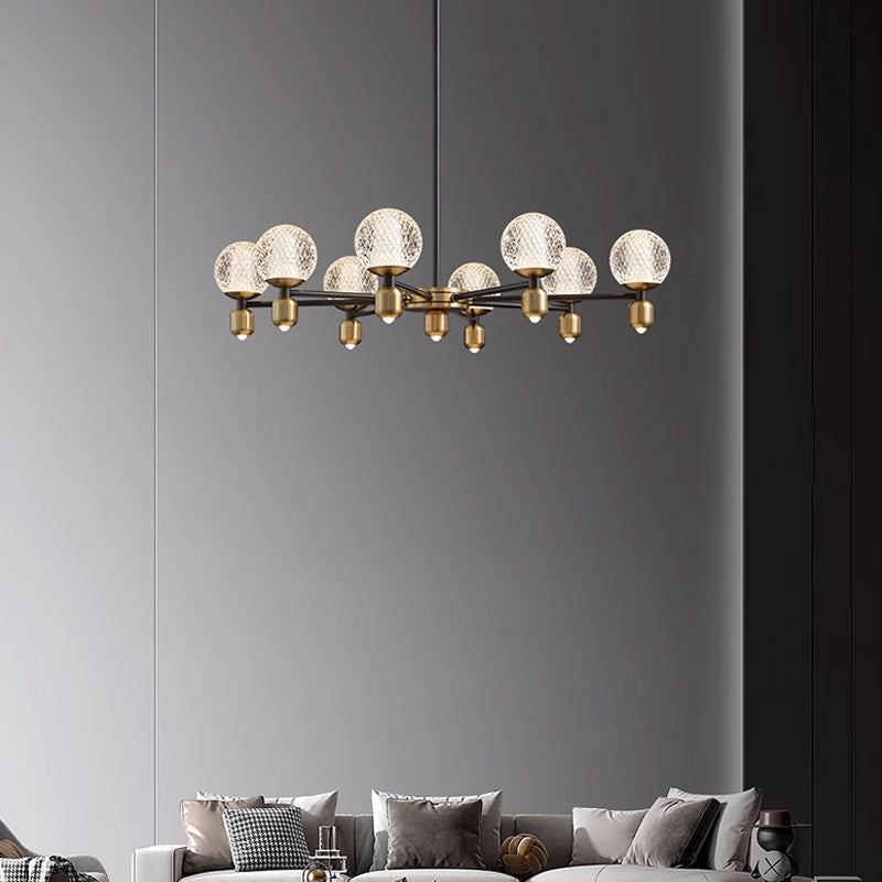 HELIUM B Chandelier by Lampadom - close-up