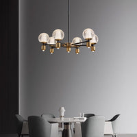 HELIUM B Chandelier by Lampadom - top view