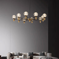 HELIUM B Chandelier by Lampadom - angle view