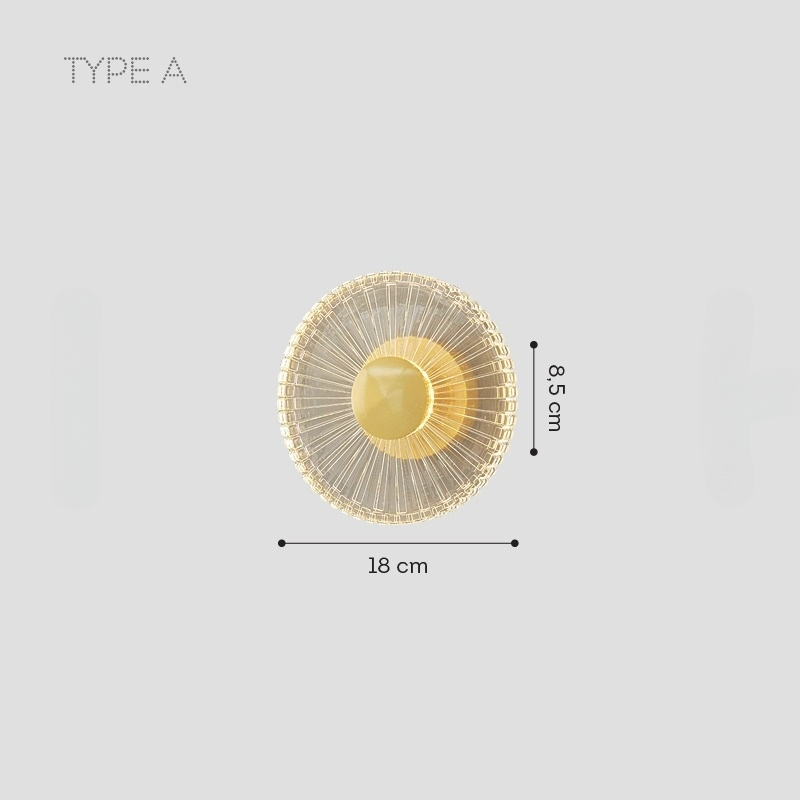 URHO Wall Light Wall Light in Brass by Lampadom - view 15