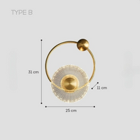 URHO Wall Light Wall Light in Brass by Lampadom - view 15