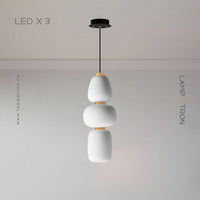 HEMING B Pendant by Lampadom - side view