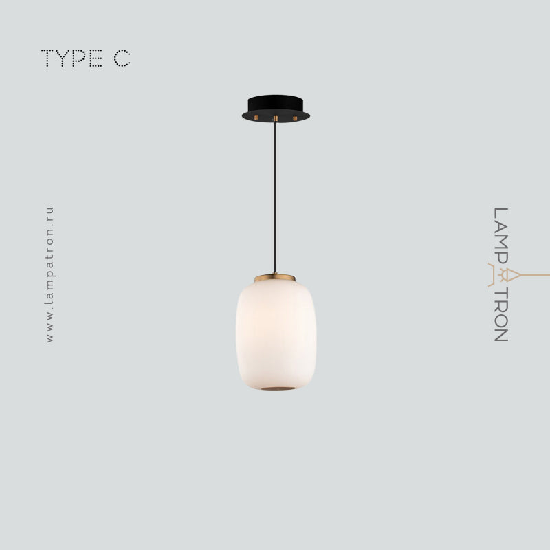 HEMING Pendant by Lampadom - scale reference
