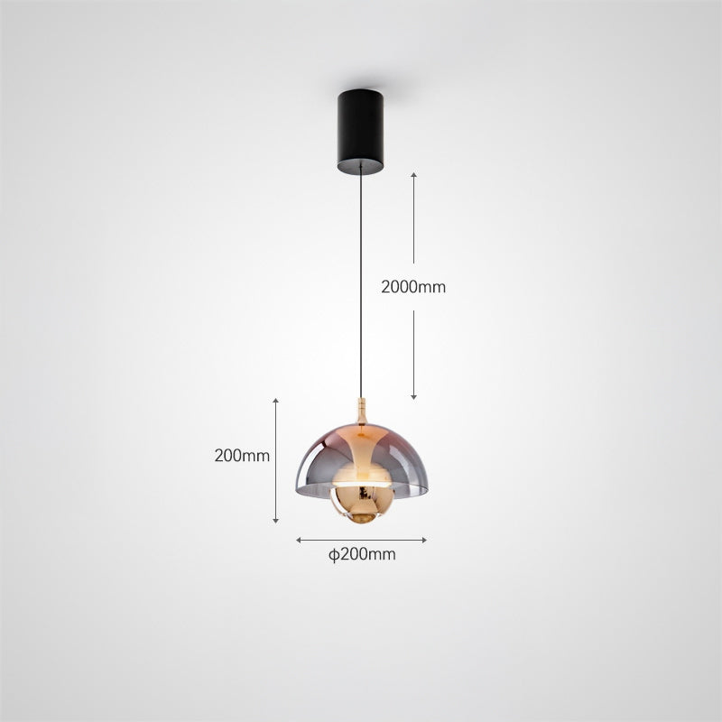 HENNEKE BRIGHT Pendant by Lampadom - angle view