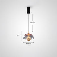 HENNEKE BRIGHT Pendant by Lampadom - angle view
