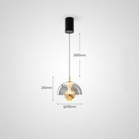 HENNEKE BRIGHT Pendant by Lampadom - top view