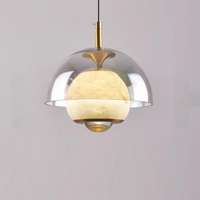 HENNEKE MARBLE pendant by Lampadom - top view