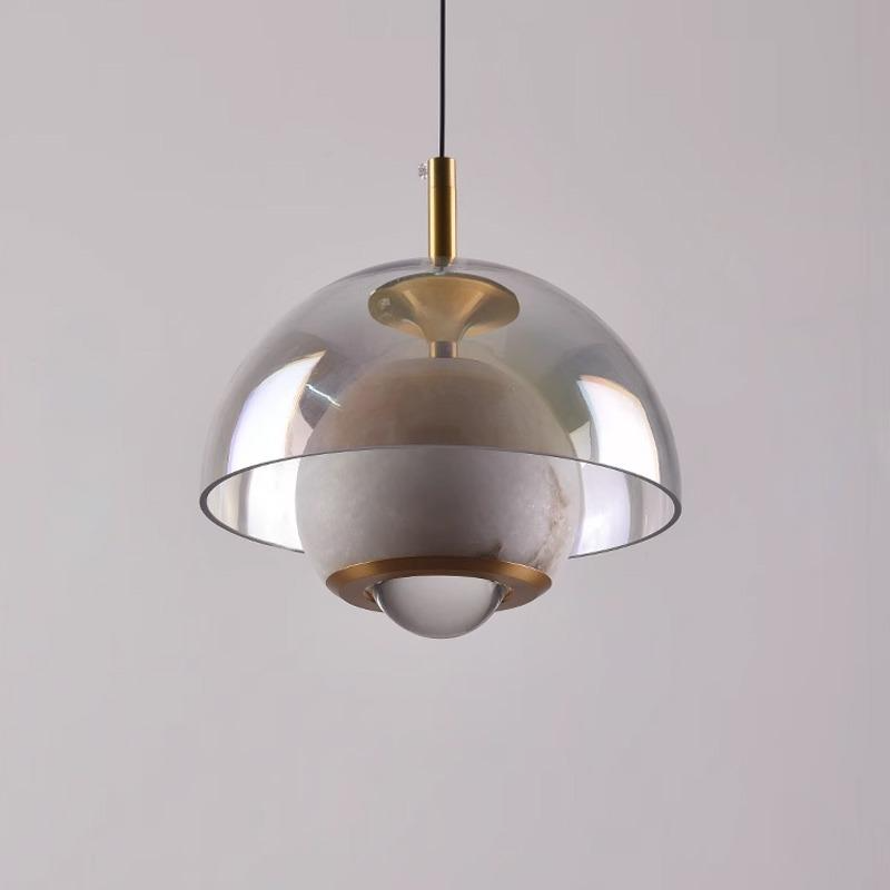 HENNEKE MARBLE pendant by Lampadom - ambient shot