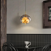 HENNEKE MARBLE pendant by Lampadom - ambient shot