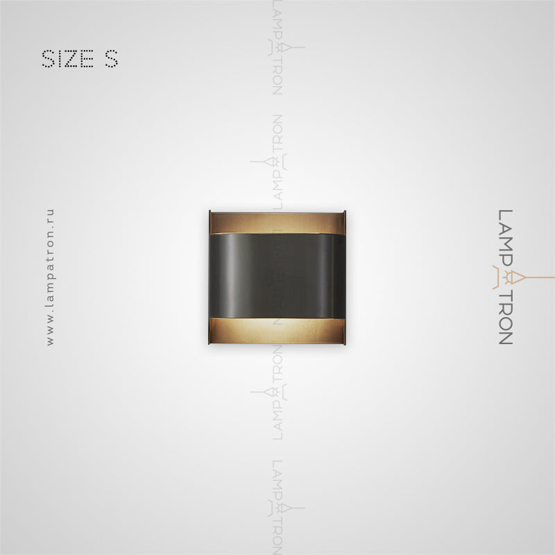 HILBERT Wall Light by Lampadom - top view
