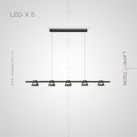 HILDFRID L Linear Chandelier