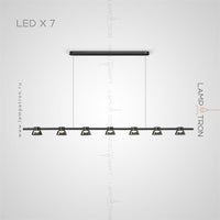 HILDFRID L Linear Chandelier