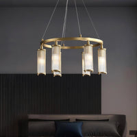 HILDIS Ring Chandelier by Lampadom - top view