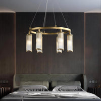HILDIS Ring Chandelier by Lampadom - scale reference