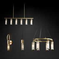 HILDIS Ring Chandelier by Lampadom - scale reference