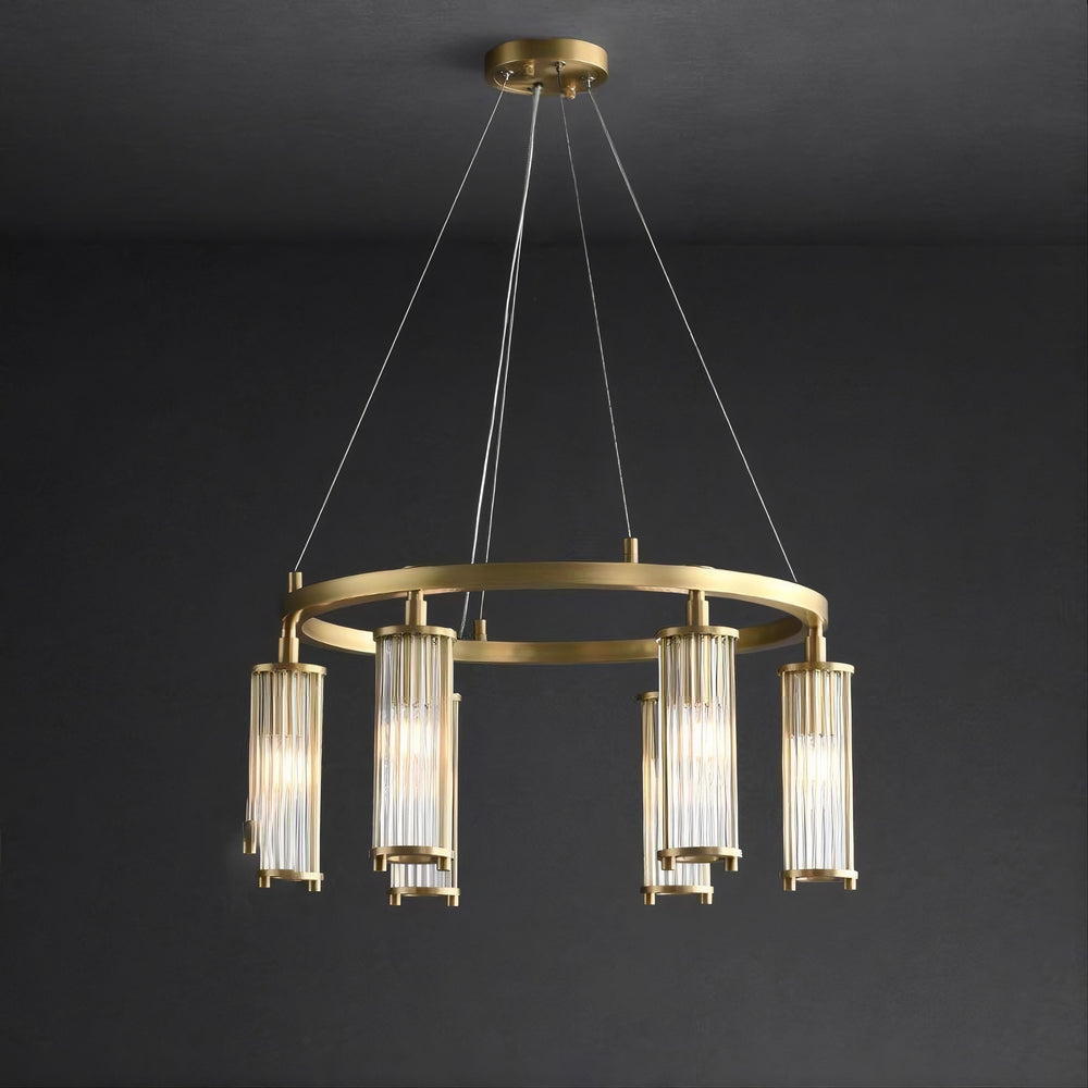 HILDIS Ring Chandelier by Lampadom - side view