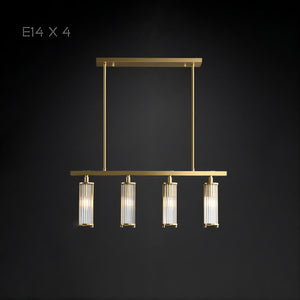 HILDIS Linear Chandelier by Lampadom