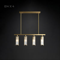 HILDIS Linear Chandelier by Lampadom - detail view