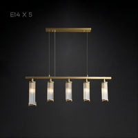 HILDIS Linear Chandelier by Lampadom - scale reference