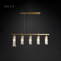 HILDIS Linear Chandelier by Lampadom - top view