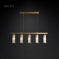 HILDIS Linear Chandelier by Lampadom - top view