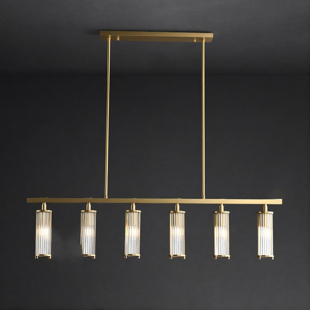 HILDIS Linear Chandelier by Lampadom - ambient shot