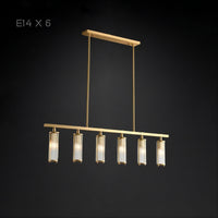HILDIS Linear Chandelier by Lampadom - top view