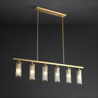 HILDIS Linear Chandelier by Lampadom - side view