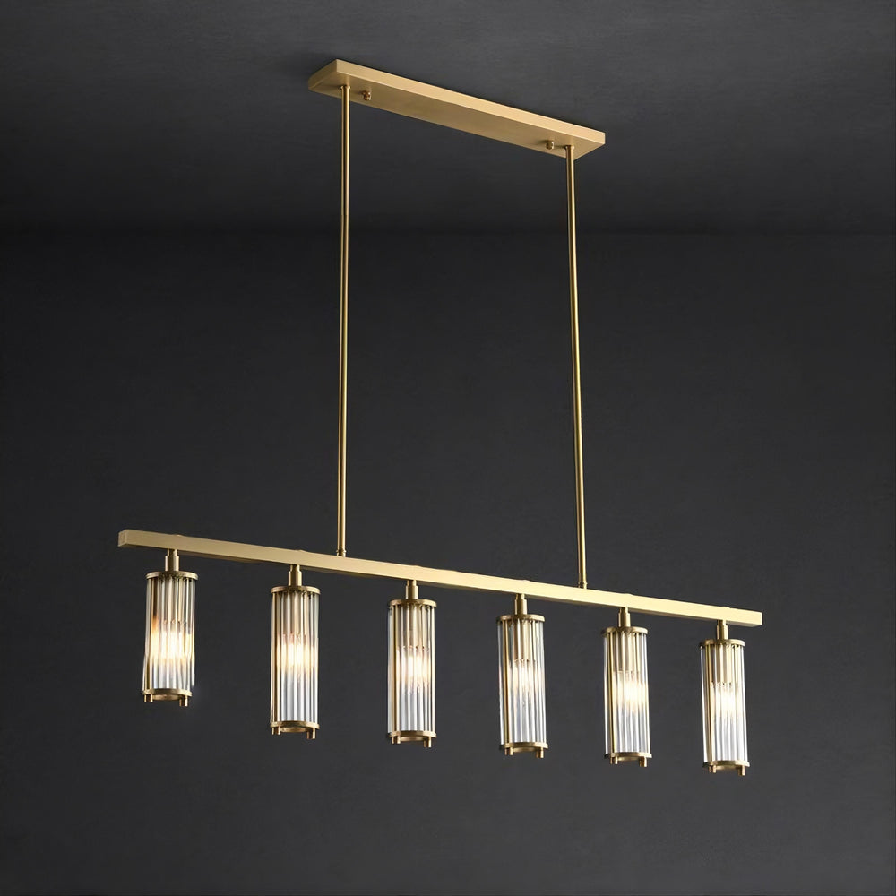 HILDIS Linear Chandelier by Lampadom - detail view