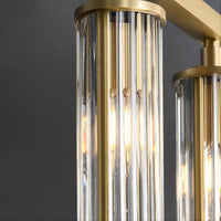 HILDIS Linear Chandelier by Lampadom - side view