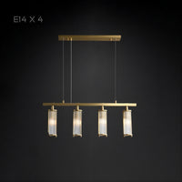 HILDIS Linear Chandelier by Lampadom - detail view