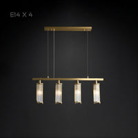 HILDIS Linear Chandelier by Lampadom - ambient shot