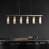 HILDIS Linear Chandelier by Lampadom - top view