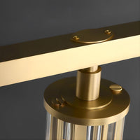 HILDIS Linear Chandelier by Lampadom - angle view
