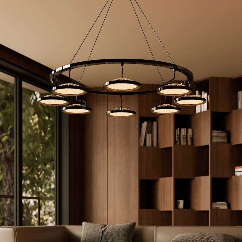 HOLGE RING Chandelier by Lampadom - detail view