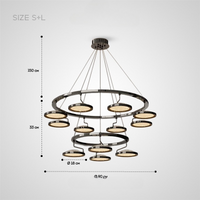 HOLGE RING Chandelier by Lampadom - detail view