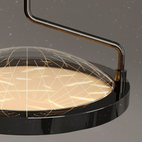 HOLGE RING Chandelier by Lampadom - scale reference