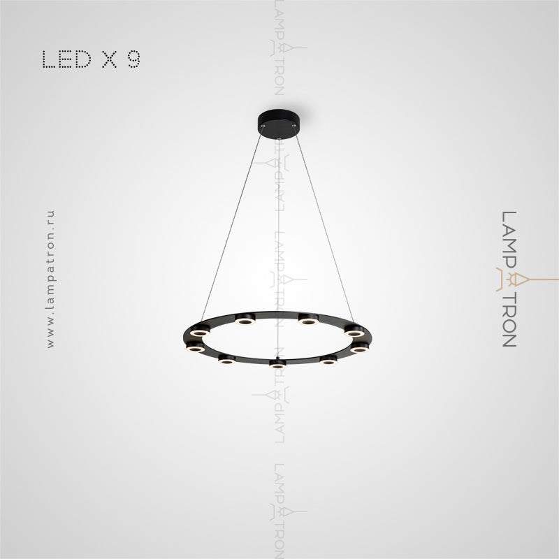 HOLLAND Ring Chandelier