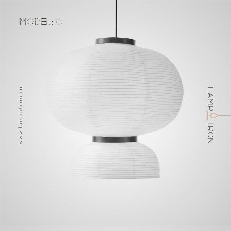 HOLLY Pendant by Lampadom - scale reference