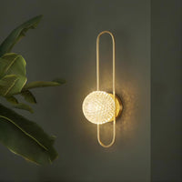 HOOP B Wall Light by Lampadom - side view