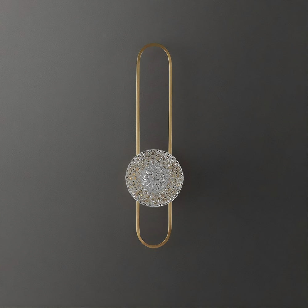 HOOP B Wall Light by Lampadom - scale reference