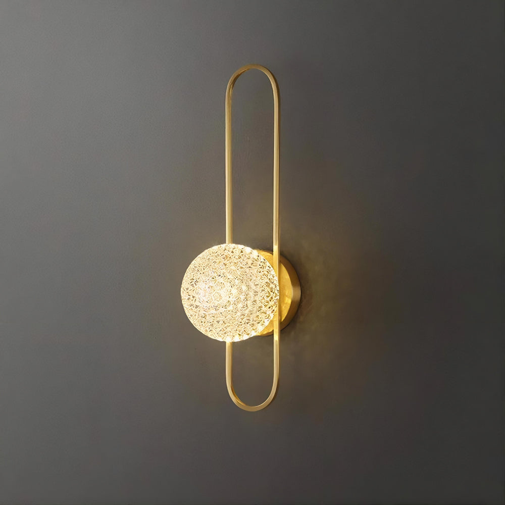HOOP B Wall Light by Lampadom - top view