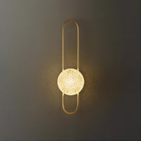 HOOP B Wall Light by Lampadom - scale reference